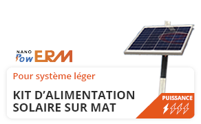 Alimentation solaire NanoPowERM Carpentras